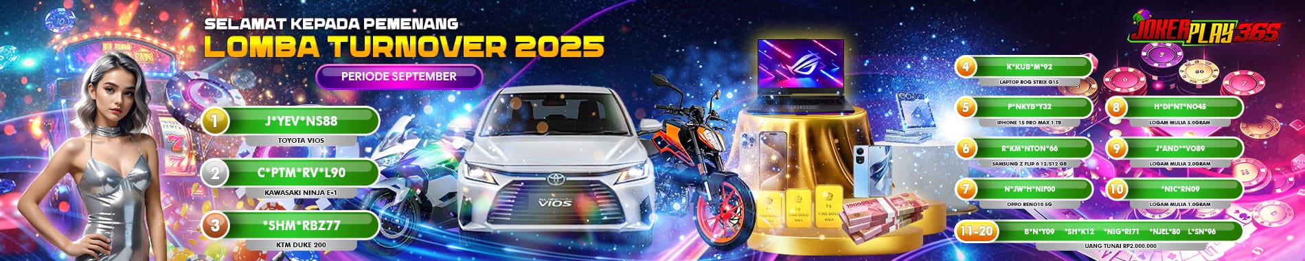 EVENT LOMBA TURNOVER